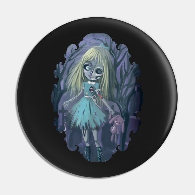 Alice in wonderland is dead Pin by mapetitepoupee