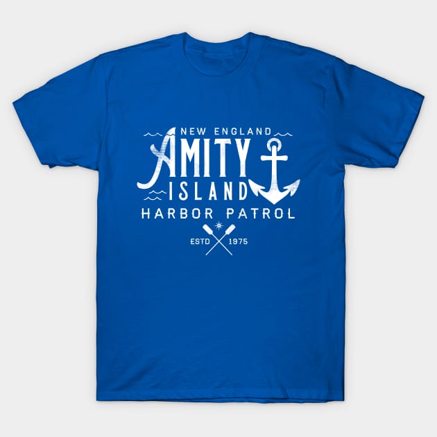 Amity Island - Shark Harbor Patrol - Jaws - T-Shirt