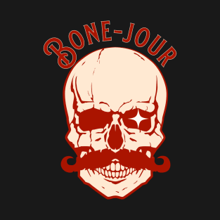 Bone-Jour It's Halloween T-Shirt