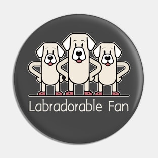 labradorable fan Pin