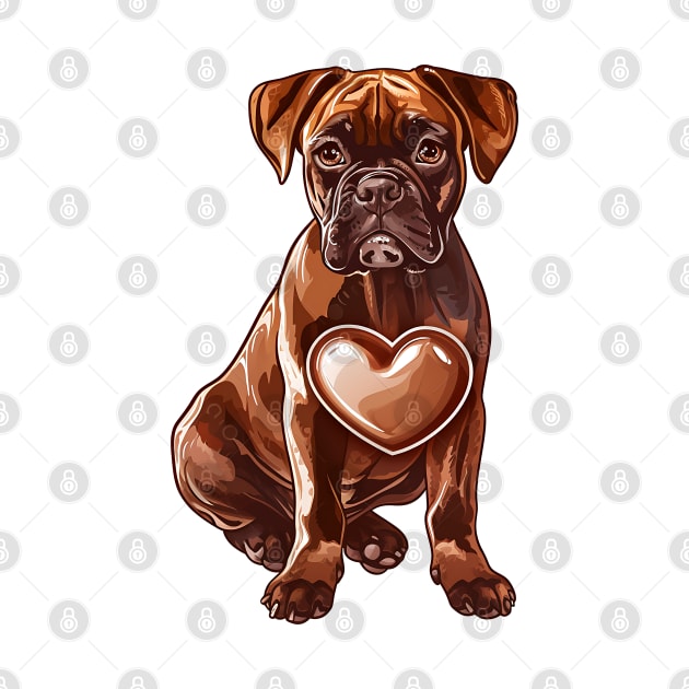 Valentine Boxer Shaped Chocolate by Chromatic Fusion Studio