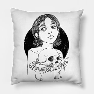 Bones (Black print) Pillow