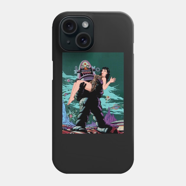 Robby and Bettie Phone Case by Art-Man