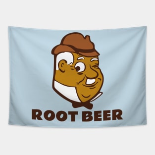 Graf Root Beer Vintage Soda Pop Bottle Cap Tapestry