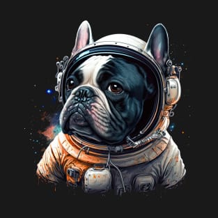 French Bulldog Astronaut T-Shirt