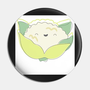 Cute Kawaii Cauliflower Pin