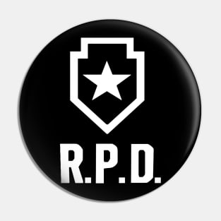 Resident Evil 2 (REimagined RPD Logo) Pin