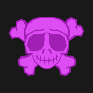 cute skull purple T-Shirt