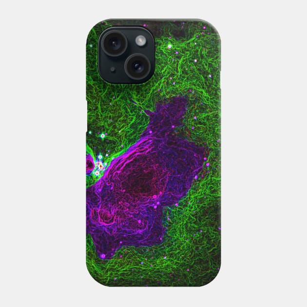 Black Panther Art - Glowing Edges 627 Phone Case by The Black Panther