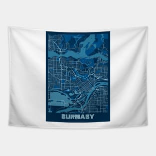 Burnaby - Canada Peace City Map Tapestry