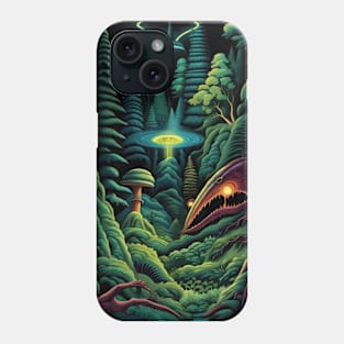 Alien Forest Phone Case