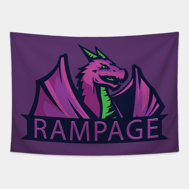 Rampage Re-Brand! Tapestry by CaptnBrandoN