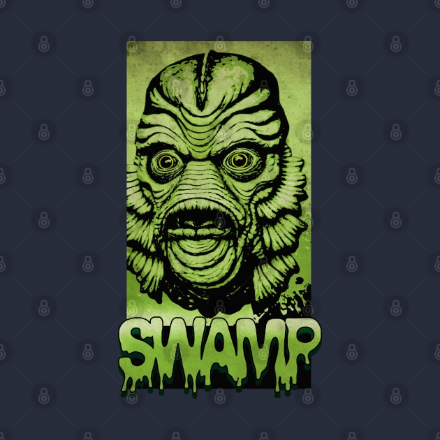 Swamp Monster Rap by CTShirts