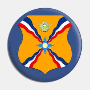 Assyrian Flag Pin