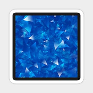 Blue crystals Magnet