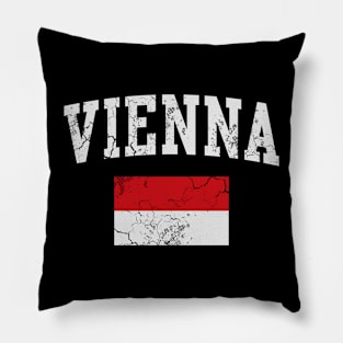 Vienna Flag Austria Austrian Gift Pillow