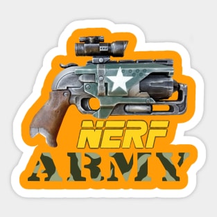 Nerf Logo (extremely worn and faded) - Nerf - Sticker