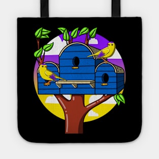 Three Arches Birdhouse Tote