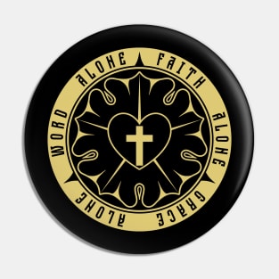 Rose Luther Pin