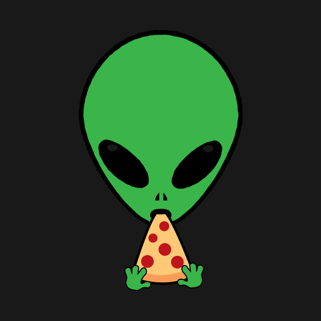 Alien Pizza Aliens Phone Case TeePublic
