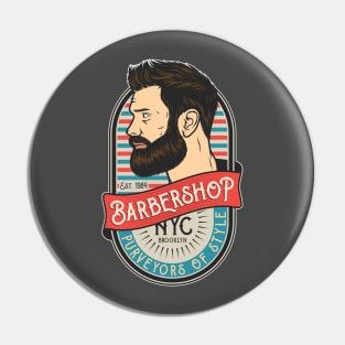 barber shop nyc Pin