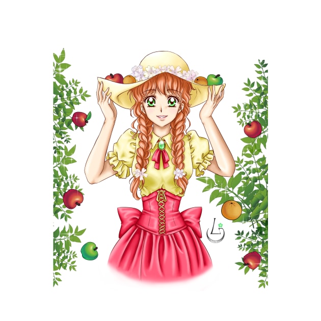 Fruity Girl by AudreyWagnerArt