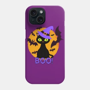 Boo Crew Kitty Halloween Costume Phone Case