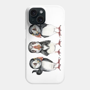 Cool Puffins Phone Case