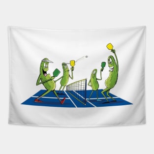 Playing Pickleball Tapestry