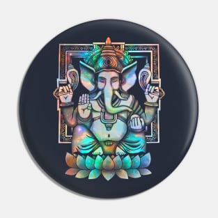 Galactic Ganesh Pin