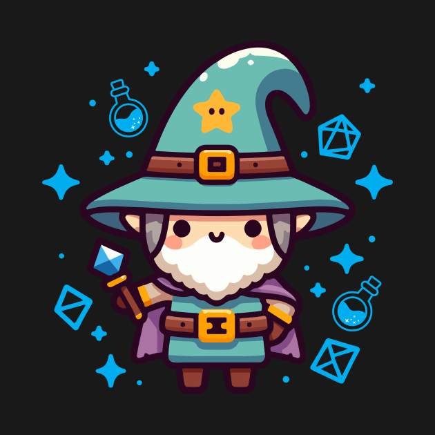 Wizard DnD by Chibi Pops