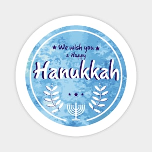 We wish you a Happy Hanukkah Magnet