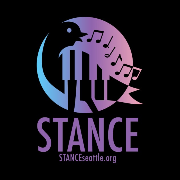 Gradient Logo + URL by STANCE Seattle Choir