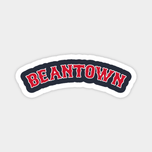 Boston 'Beantown' Baseball Fan T-Shirt: Showcase Your Love for the Game with Iconic Boston Flair! Magnet