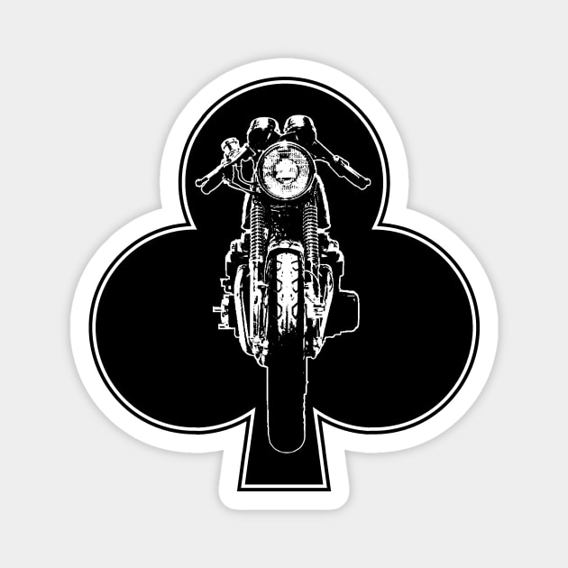 Cafe Racer Magnet by Skatee