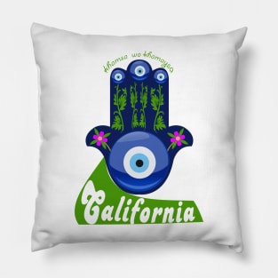 California is beautiful and the shirt on you is beautiful Pillow