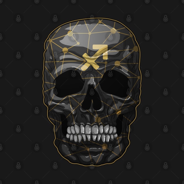 skull, zodiac signs, Sagittarius by HEJK81