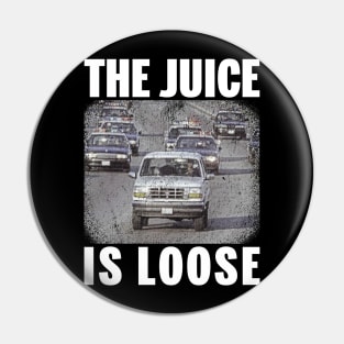 Oj Simpson The Juice Pin