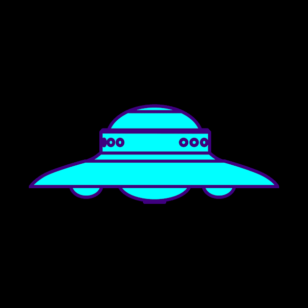 Believe Alien Spacecraft Ufo by CasualTeesOfFashion