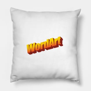 WordArt Pillow