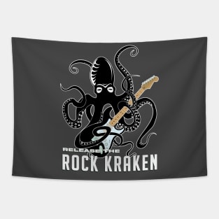 Release the rock kraken Tapestry