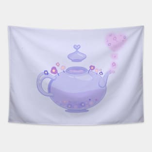 Floral Teapot Tapestry