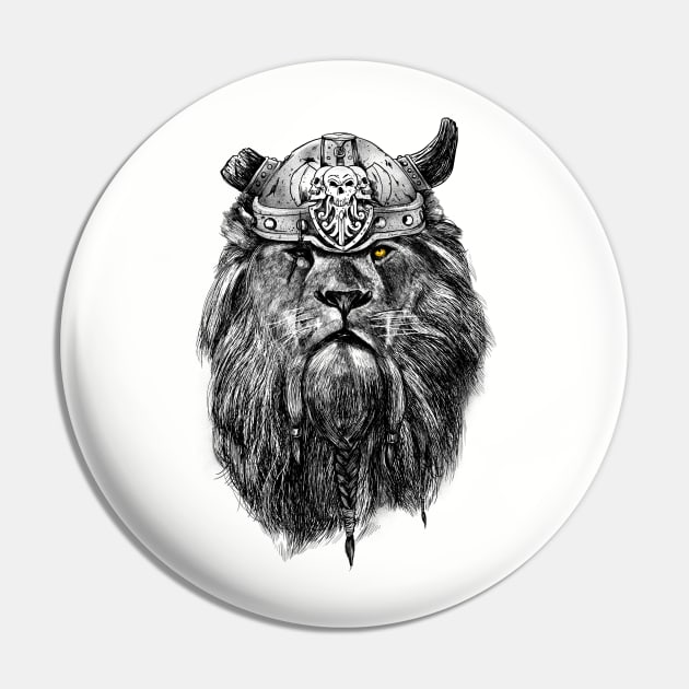 The Eye of the Lion Vi-king Pin by Madkobra