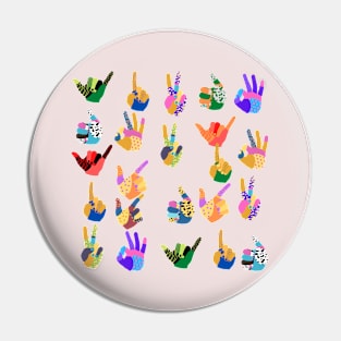 multicolore design Pin