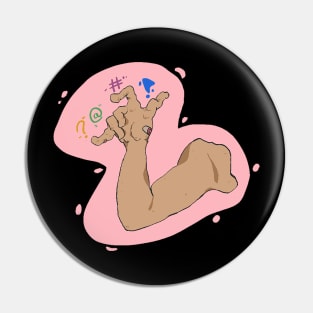 Janky Fingies Pin