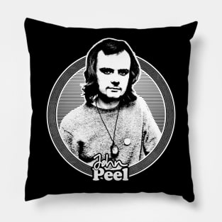 John Peel // Retro Aesthetic Style Design Pillow