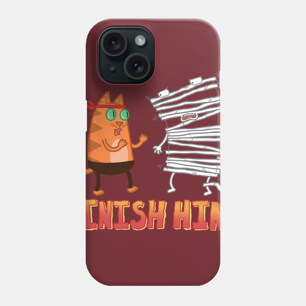 Finish Him! Phone Case by mattyleegross