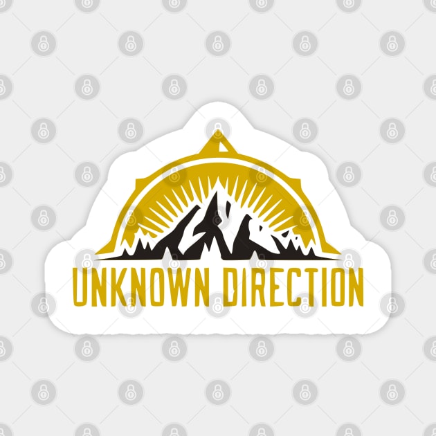 Unkniwn Direction Magnet by Lifeline/BoneheadZ Apparel