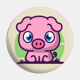 Cute piglet Pin