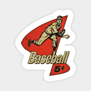 VINTAGE BASEBALL - BASEBALL TOPPS 1987 retro Magnet